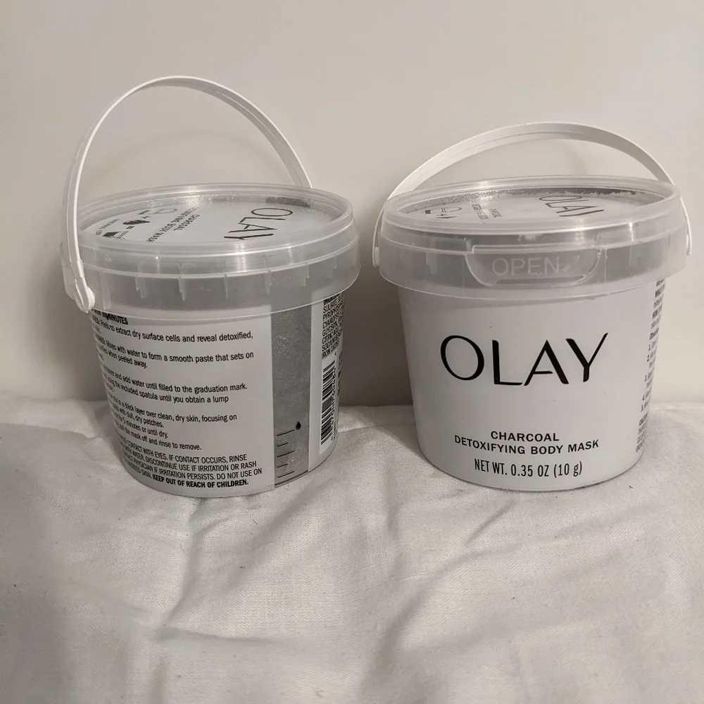 Set Of 2 Olay Charcoal Body Mask Brand New Sealed